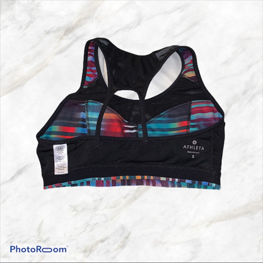 Athleta Sports Bra Multicolor